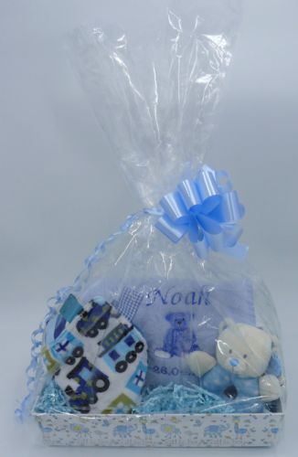 Personalised Baby Boy Gift Set - Standard